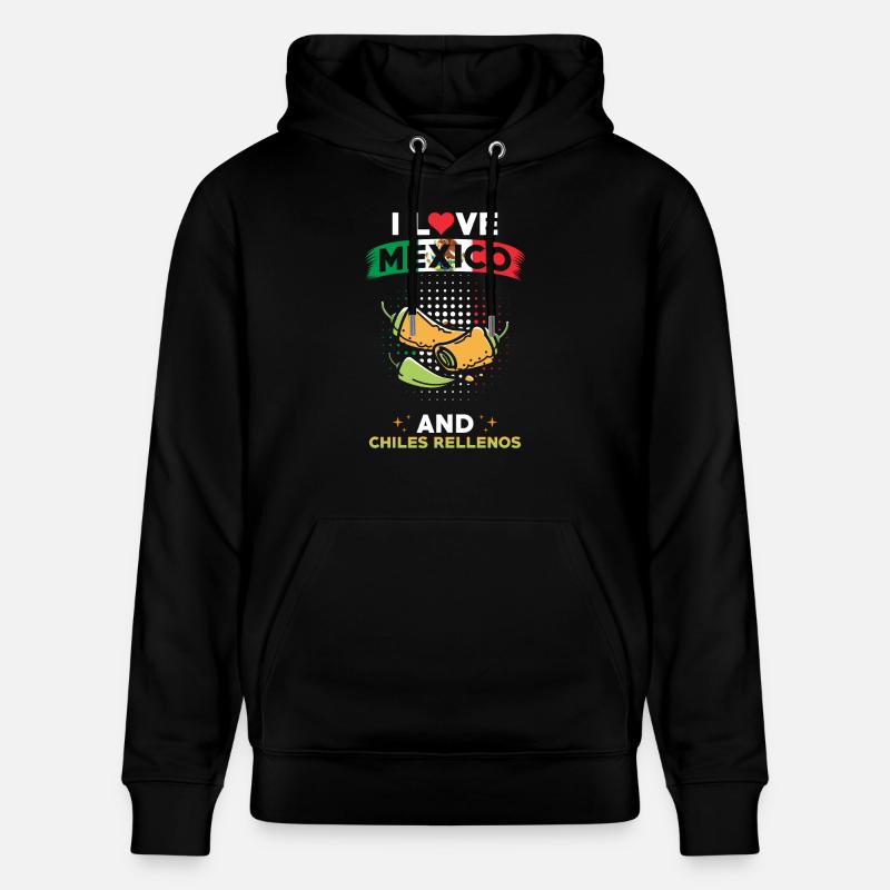 Chiles Rellenos Mexique Mexique - Sweat à capuche bio CRUISER Stanley/Stella Unisexe - noir