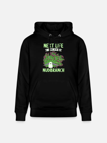 Nudibranches nudibranches - Sweat à capuche bio CRUISER Stanley/Stella Unisexe - noir