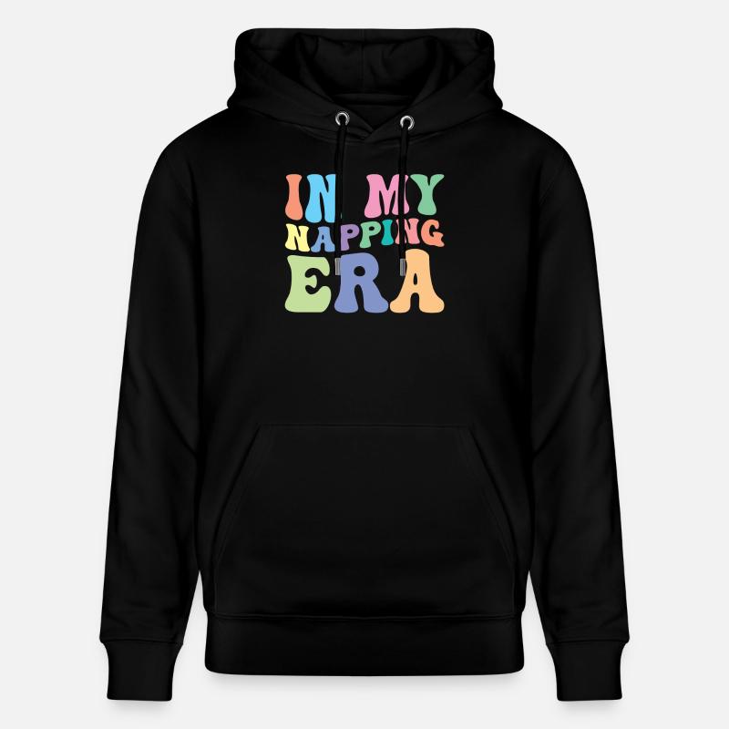 Dormir Nap Retro Groovy - Sweat à capuche bio CRUISER Stanley/Stella Unisexe - noir