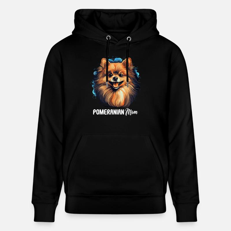 Poméranien - Sweat à capuche bio CRUISER Stanley/Stella Unisexe - noir