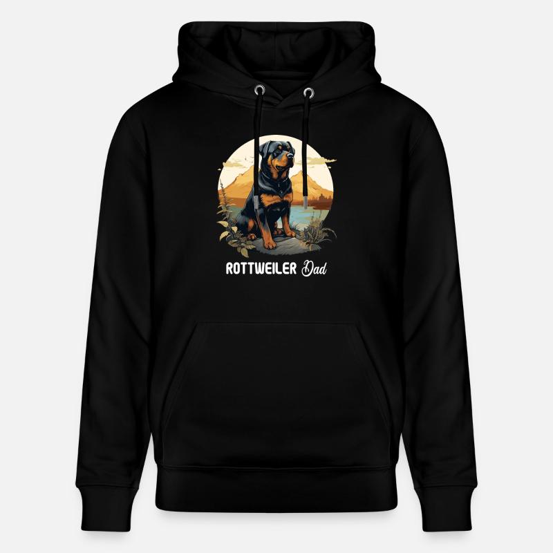Rottweiler - Sweat à capuche bio CRUISER Stanley/Stella Unisexe - noir