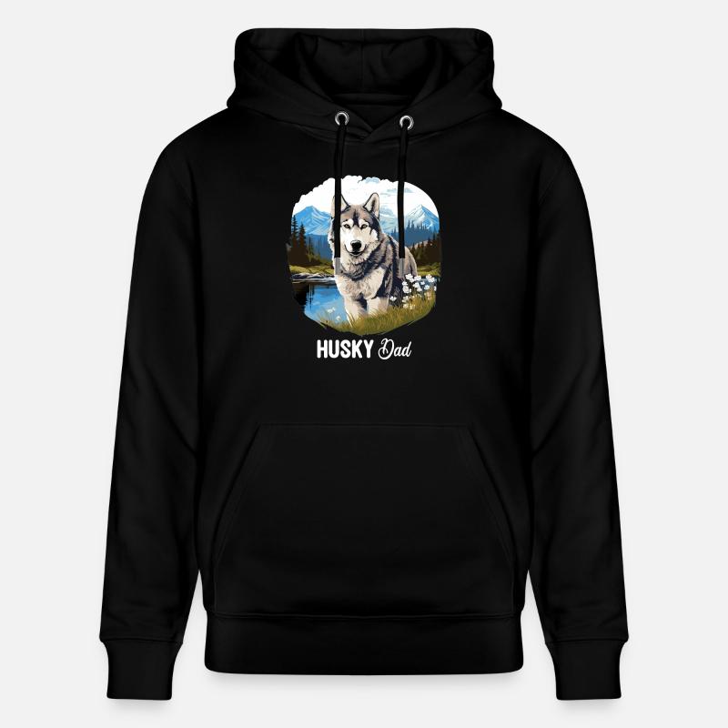 Rauque - Sweat à capuche bio CRUISER Stanley/Stella Unisexe - noir