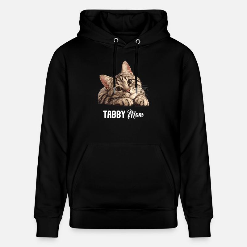Chaton tigré chat tigré - Sweat à capuche bio CRUISER Stanley/Stella Unisexe - noir