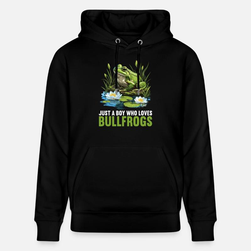 Ochsenfrösche Ochsenfrosch - Stanley/Stella Unisex Bio-Hoodie CRUISER  - Schwarz