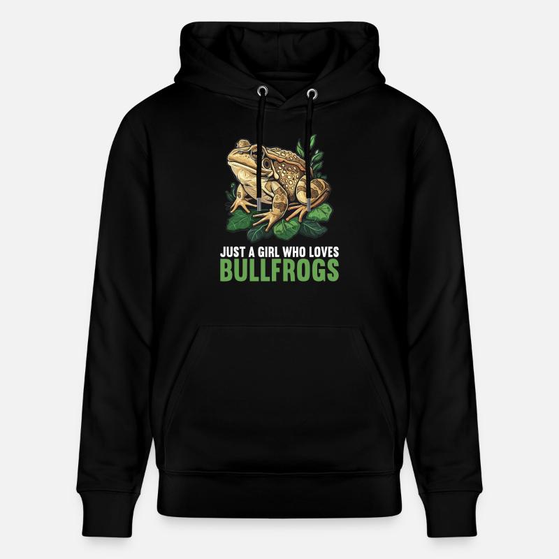 Ochsenfrösche Ochsenfrosch - Stanley/Stella Unisex Bio-Hoodie CRUISER  - Schwarz