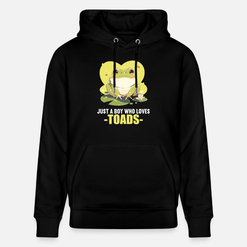 Toad Toads Toad - Stanley/Stella CRUISER Unisex Organic Hoodie - black