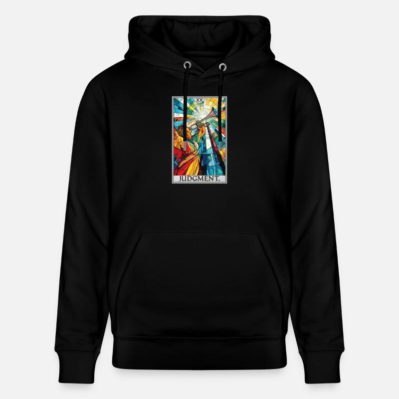 Tarotkarten Tarotkarte 20 Judgment Gericht - Stanley/Stella Unisex Bio-Hoodie CRUISER  - Schwarz