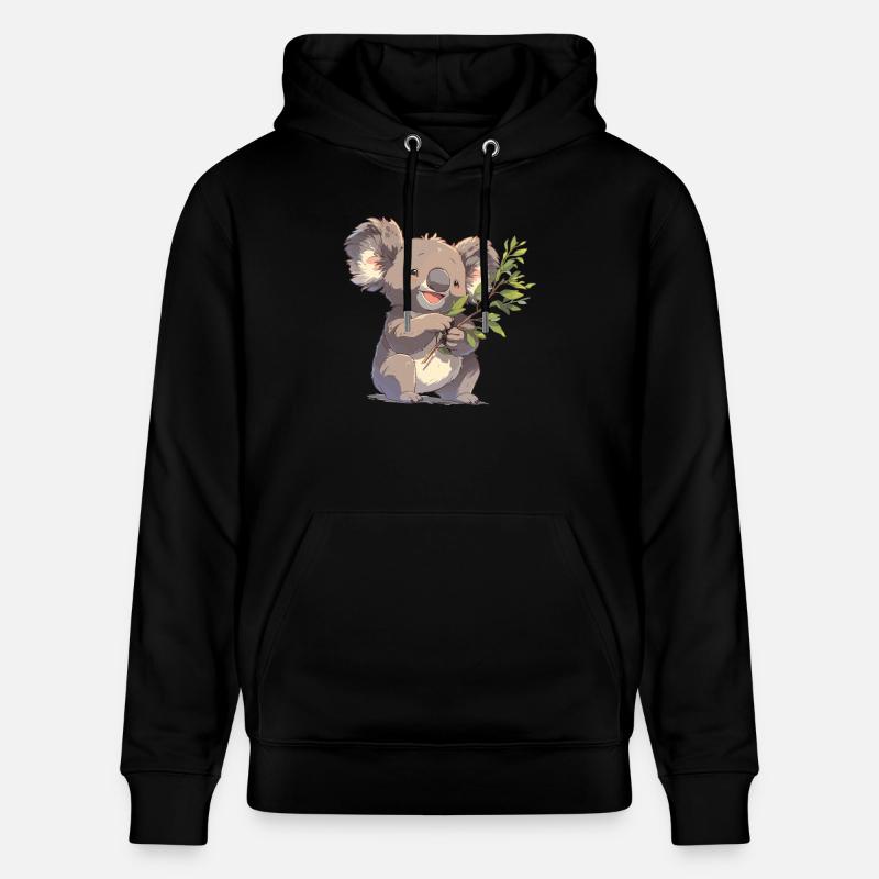 Koalas Koala - Sweat à capuche bio CRUISER Stanley/Stella Unisexe - noir