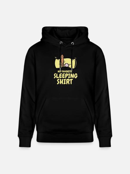 Baseball Baseball Team Baseballer Pajamas - Stanley/Stella CRUISER Unisex Organic Hoodie - black