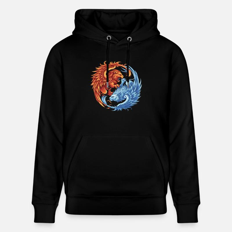 ÉQUILIBRE DE VIE - Sweat à capuche bio CRUISER Stanley/Stella Unisexe - noir