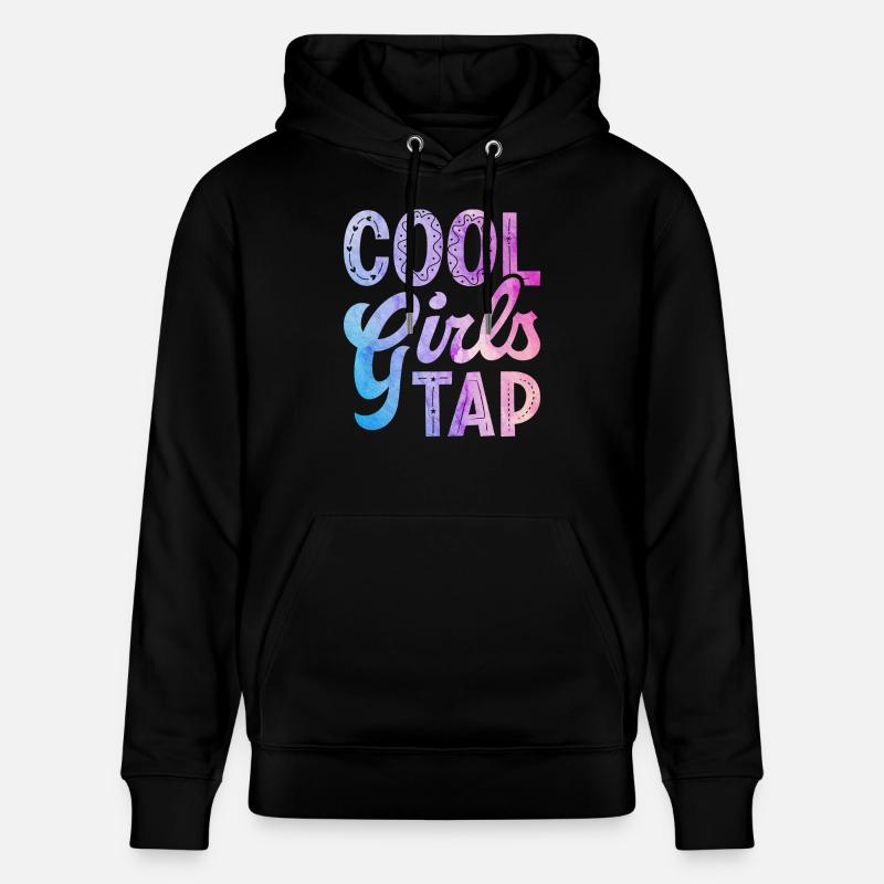 Filles cool dansant claquettes - Sweat à capuche bio CRUISER Stanley/Stella Unisexe - noir