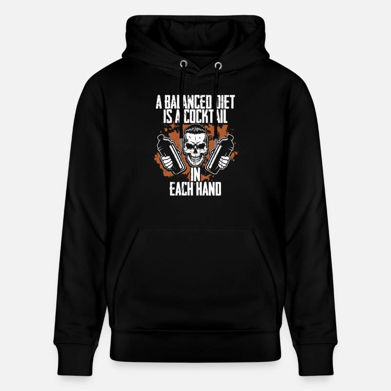 Bartender Bartender Bartending - Stanley/Stella CRUISER Unisex Organic Hoodie - black