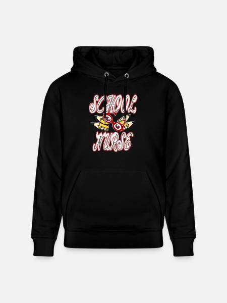 Schule Krankenhaus Schwester - Stanley/Stella Unisex Bio-Hoodie CRUISER  - Schwarz