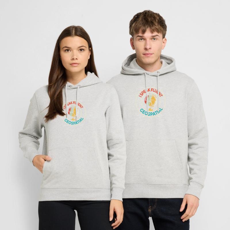 Geographic Information Systems Geospatial Stanley/Stella CRUISER Unisex Organic Hoodie
