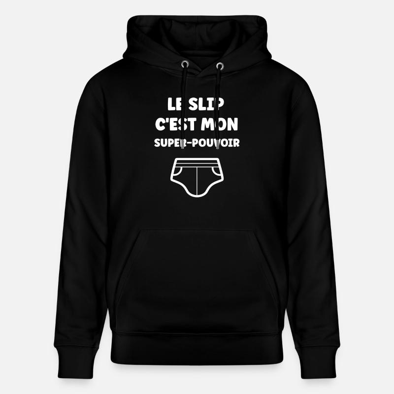 Slip - Sweat à capuche bio CRUISER Stanley/Stella Unisexe - noir