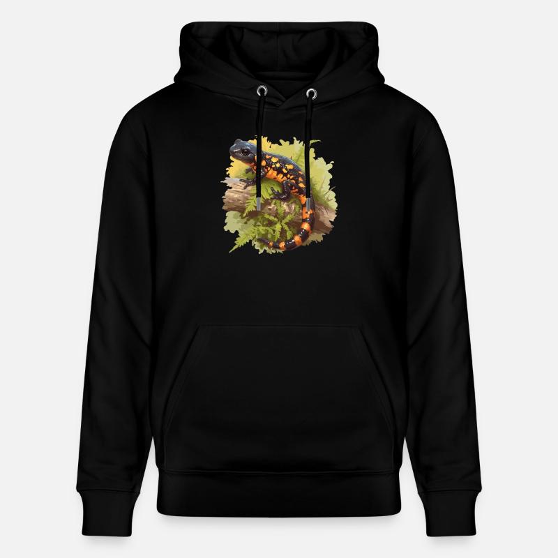 Salamanders Salamander - Stanley/Stella Unisex Bio-Hoodie CRUISER  - Schwarz