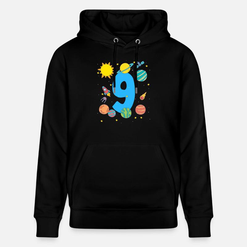 Aventure spatiale numéro neuf - Sweat à capuche bio CRUISER Stanley/Stella Unisexe - noir