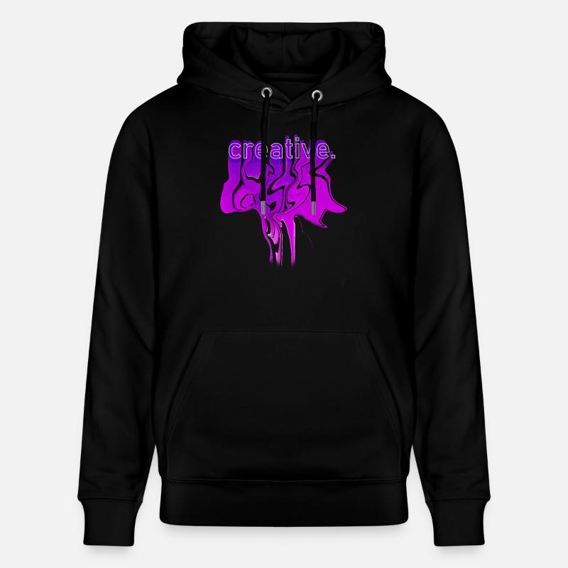 Créatif - Sweat à capuche bio CRUISER Stanley/Stella Unisexe - noir