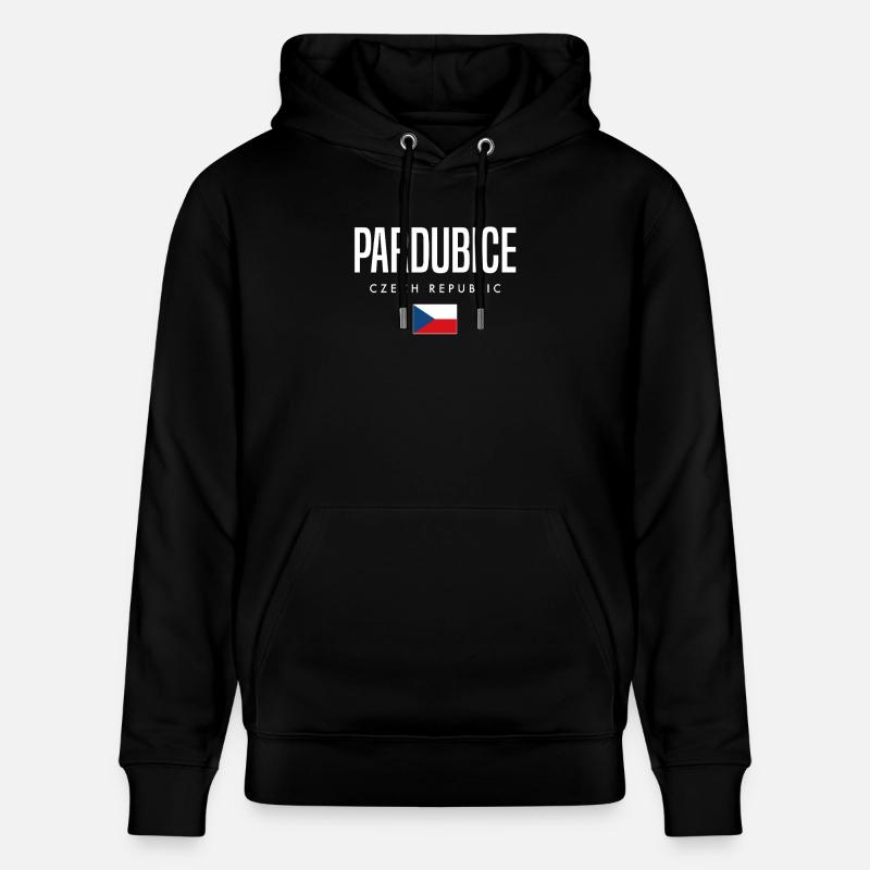 Pardubice, République tchèque - Sweat à capuche bio CRUISER Stanley/Stella Unisexe - noir
