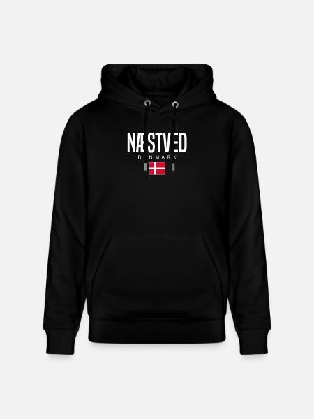 Naestved, Denmark - Stanley/Stella CRUISER Unisex Organic Hoodie - black