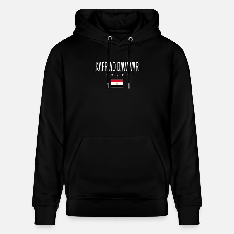 Kafr Ad Dawwar, Égypte - Sweat à capuche bio CRUISER Stanley/Stella Unisexe - noir