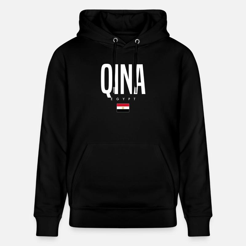 Qina, Égypte - Sweat à capuche bio CRUISER Stanley/Stella Unisexe - noir