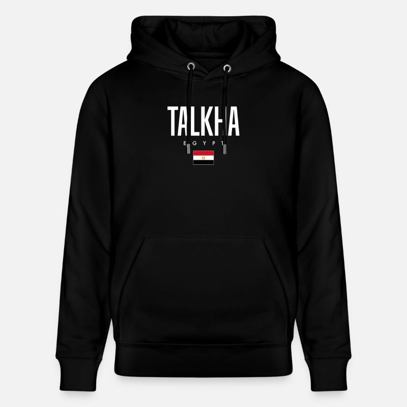 Talkha Égypte - Sweat à capuche bio CRUISER Stanley/Stella Unisexe - noir