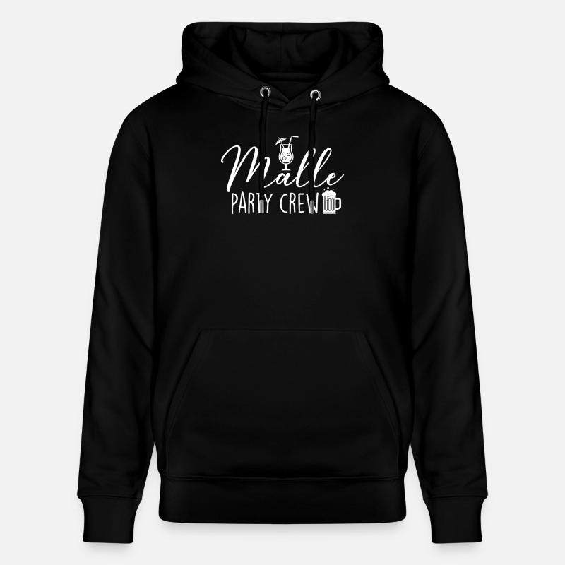 Malle Party Crew - Sweat à capuche bio CRUISER Stanley/Stella Unisexe - noir