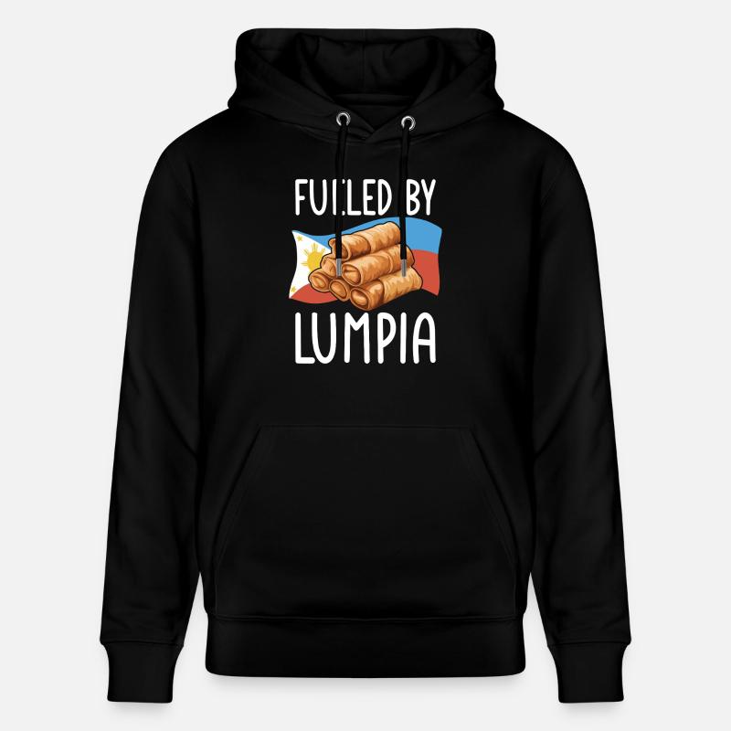 Rouleaux de printemps philippins Lumpia - Sweat à capuche bio CRUISER Stanley/Stella Unisexe - noir