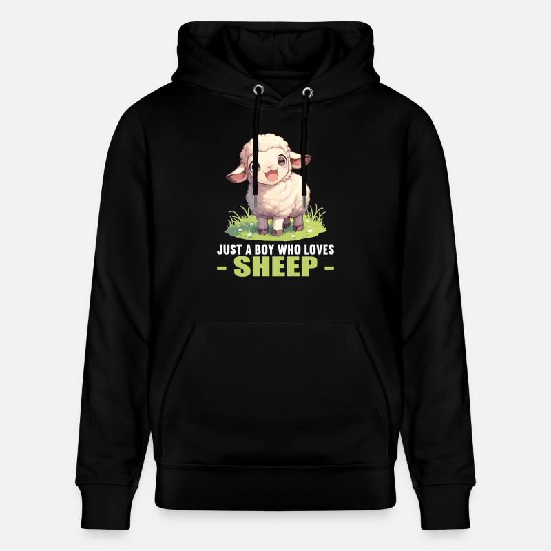 Mouton Mouton - Sweat à capuche bio CRUISER Stanley/Stella Unisexe - noir