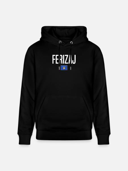 Ferizaj, Kosovo - Stanley/Stella CRUISER Unisex Organic Hoodie - black