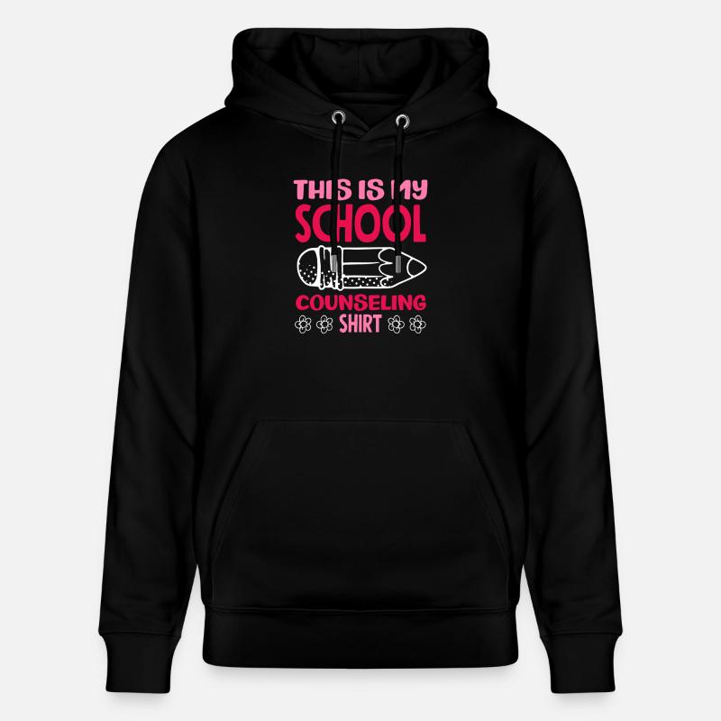 Conseiller scolaire C’est mon conseil - Sweat à capuche bio CRUISER Stanley/Stella Unisexe - noir