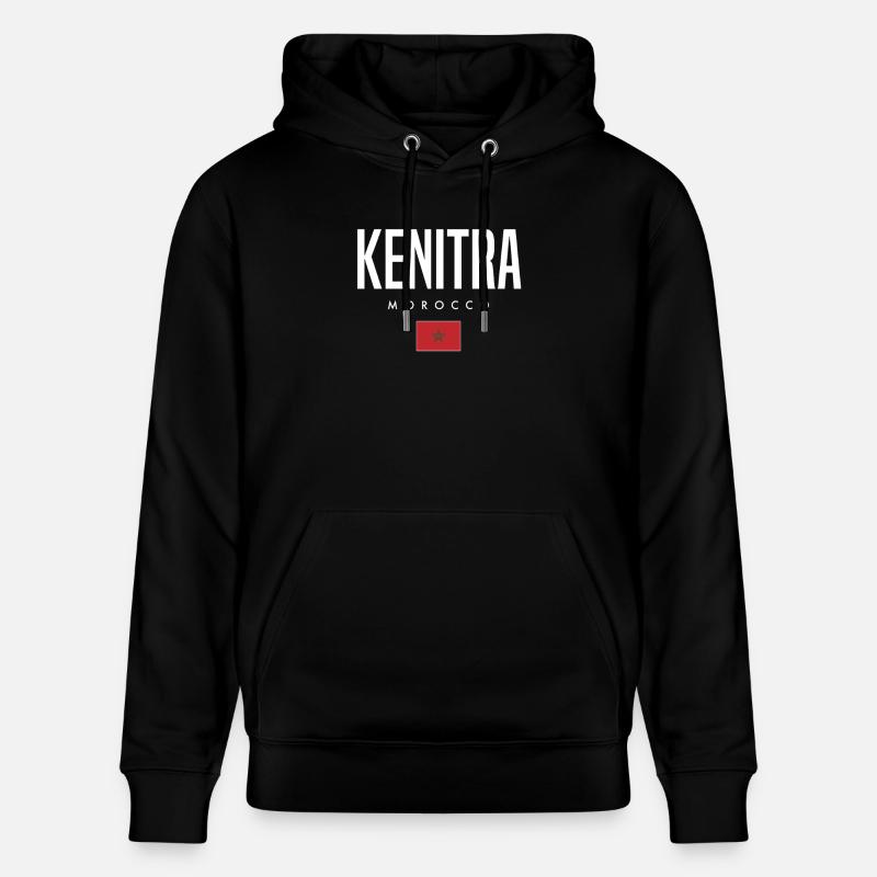 Kénitra, Maroc - Sweat à capuche bio CRUISER Stanley/Stella Unisexe - noir