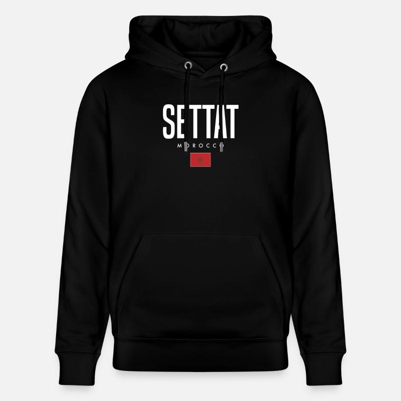 Settat, Maroc - Sweat à capuche bio CRUISER Stanley/Stella Unisexe - noir