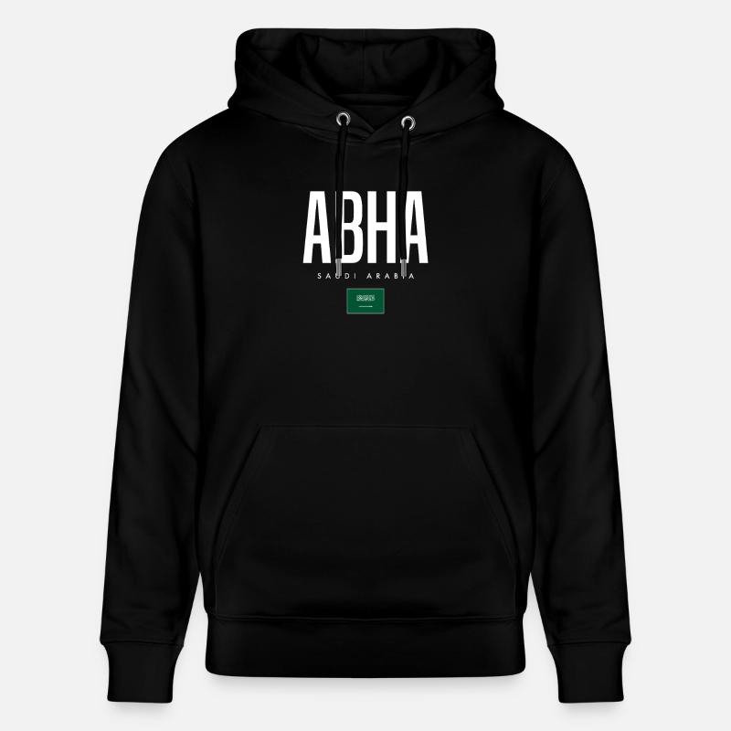 Abha, Arabie saoudite - Sweat à capuche bio CRUISER Stanley/Stella Unisexe - noir