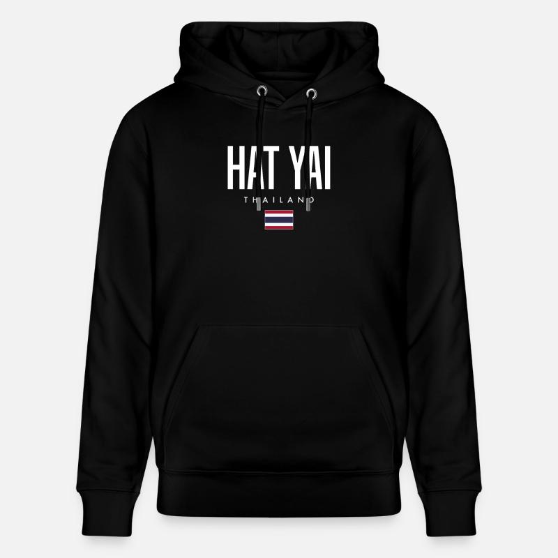 Hat Yai Thaïlande - Sweat à capuche bio CRUISER Stanley/Stella Unisexe - noir