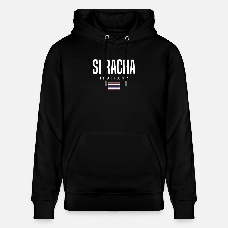 Si Racha, Thaïlande - Sweat à capuche bio CRUISER Stanley/Stella Unisexe - noir