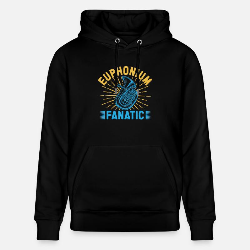 Euphonium Fanatic Baritone Marching Band - Stanley/Stella Unisex Bio-Hoodie CRUISER  - Schwarz