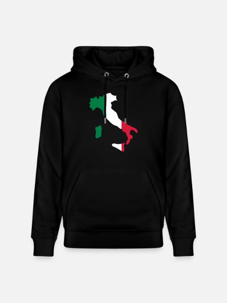 Italy - Stanley/Stella CRUISER Unisex Organic Hoodie - black