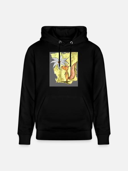 Genieße jeden Augenblick! - Stanley/Stella Unisex Bio-Hoodie CRUISER - Schwarz