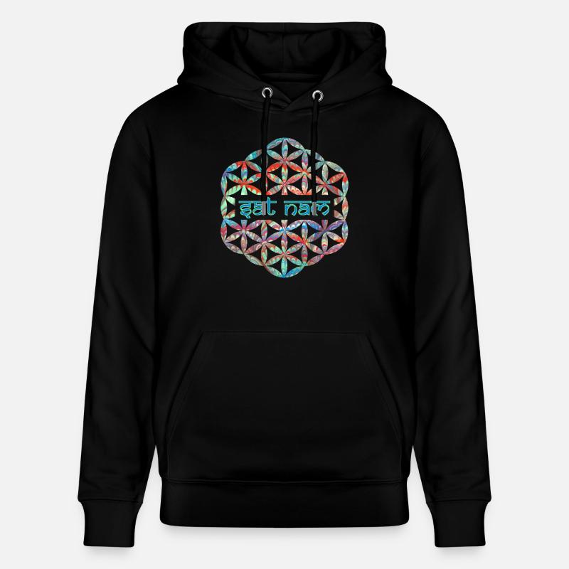 mantra dat nam e 72 - Stanley/Stella Unisex Bio-Hoodie CRUISER  - Schwarz