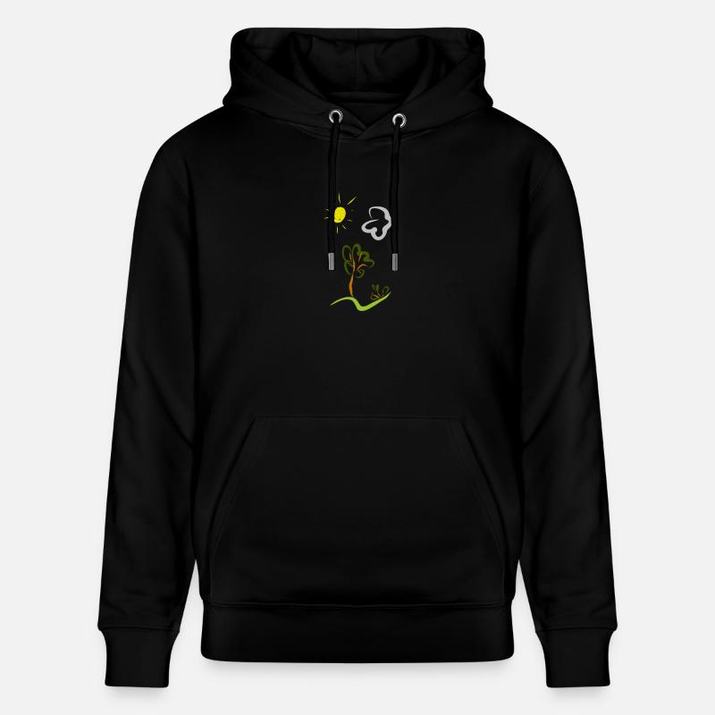 nature - Sweat à capuche bio CRUISER Stanley/Stella Unisexe - noir