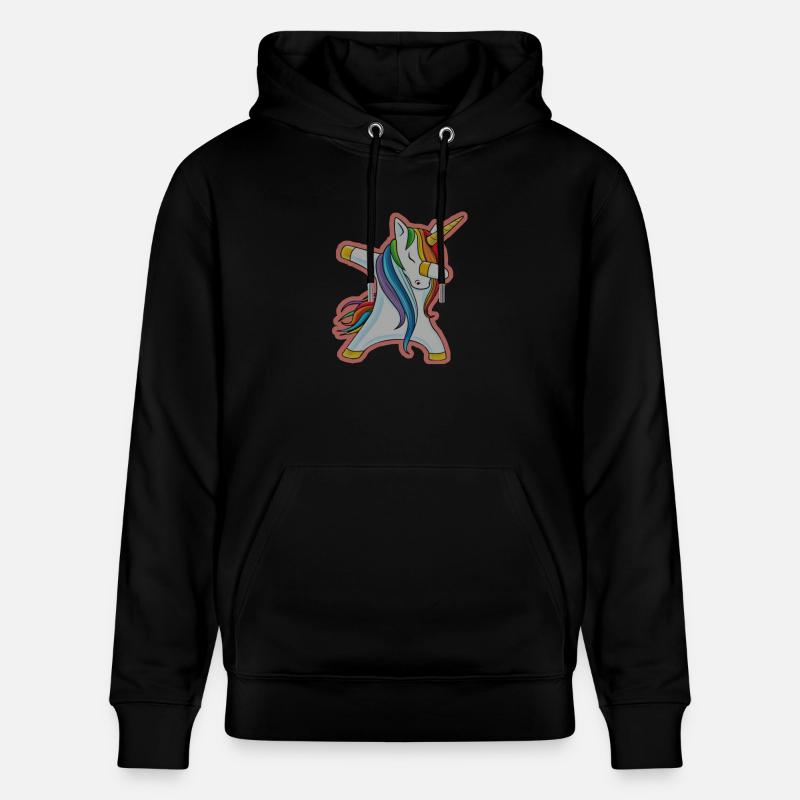 Unicorn Dab - Sweat à capuche bio CRUISER Stanley/Stella Unisexe - noir