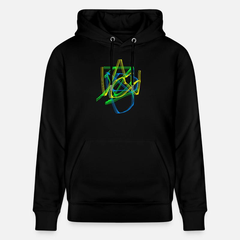 Graffiti - Sweat à capuche bio CRUISER Stanley/Stella Unisexe - noir