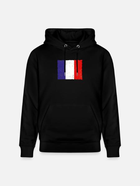 France - Stanley/Stella CRUISER Unisex Organic Hoodie - black
