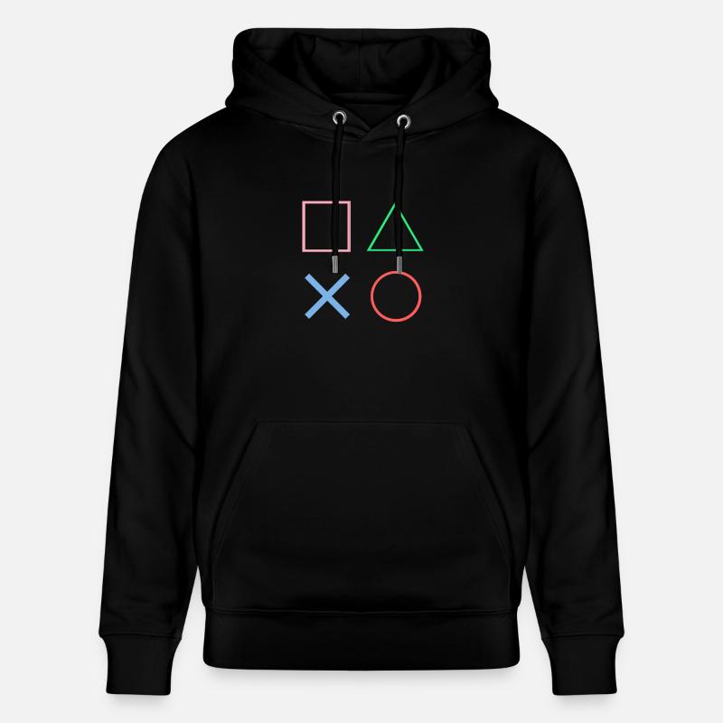 OG BUTTONS - Sweat à capuche bio CRUISER Stanley/Stella Unisexe - noir