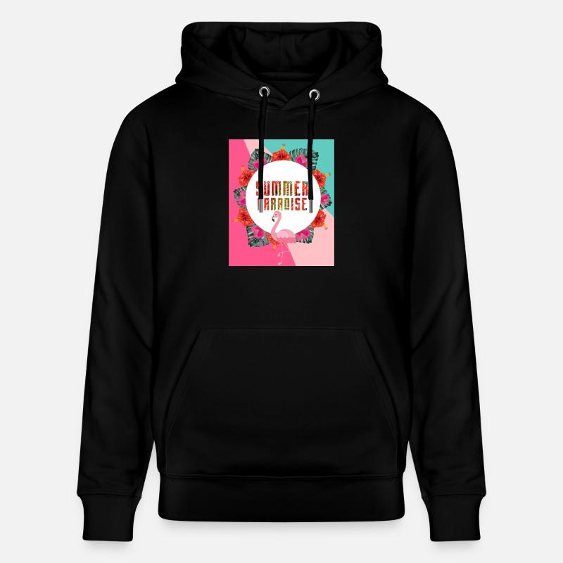 Paradis d'été - Sweat à capuche bio CRUISER Stanley/Stella Unisexe - noir