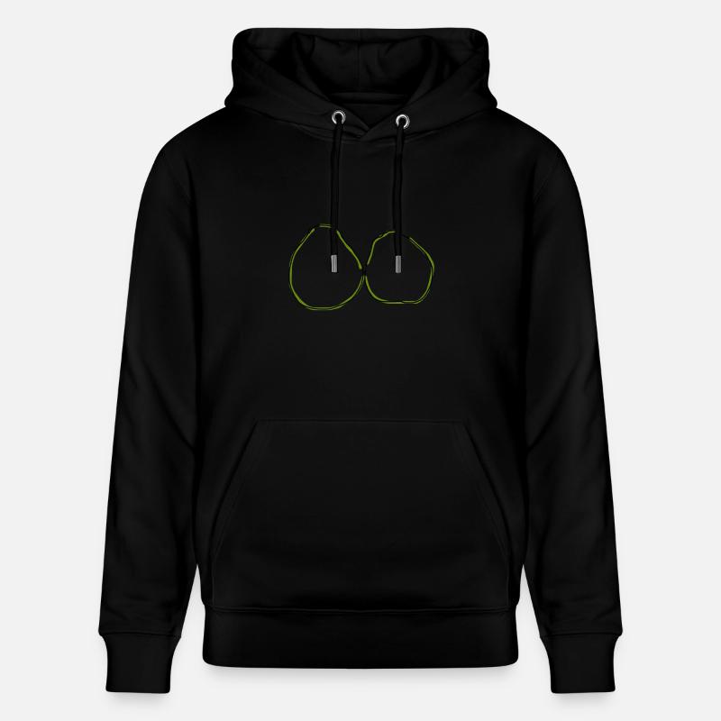 Pampelmuse - Stanley/Stella Unisex Bio-Hoodie CRUISER  - Schwarz