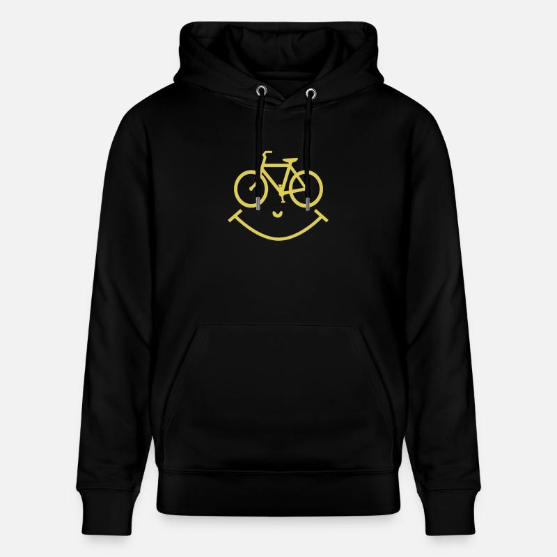 Vélo - Sweat à capuche bio CRUISER Stanley/Stella Unisexe - noir
