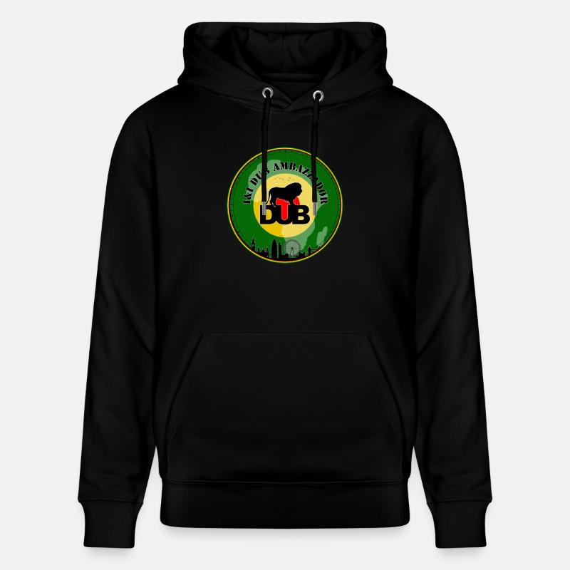 Synchronsprecher - Stanley/Stella Unisex Bio-Hoodie CRUISER  - Schwarz